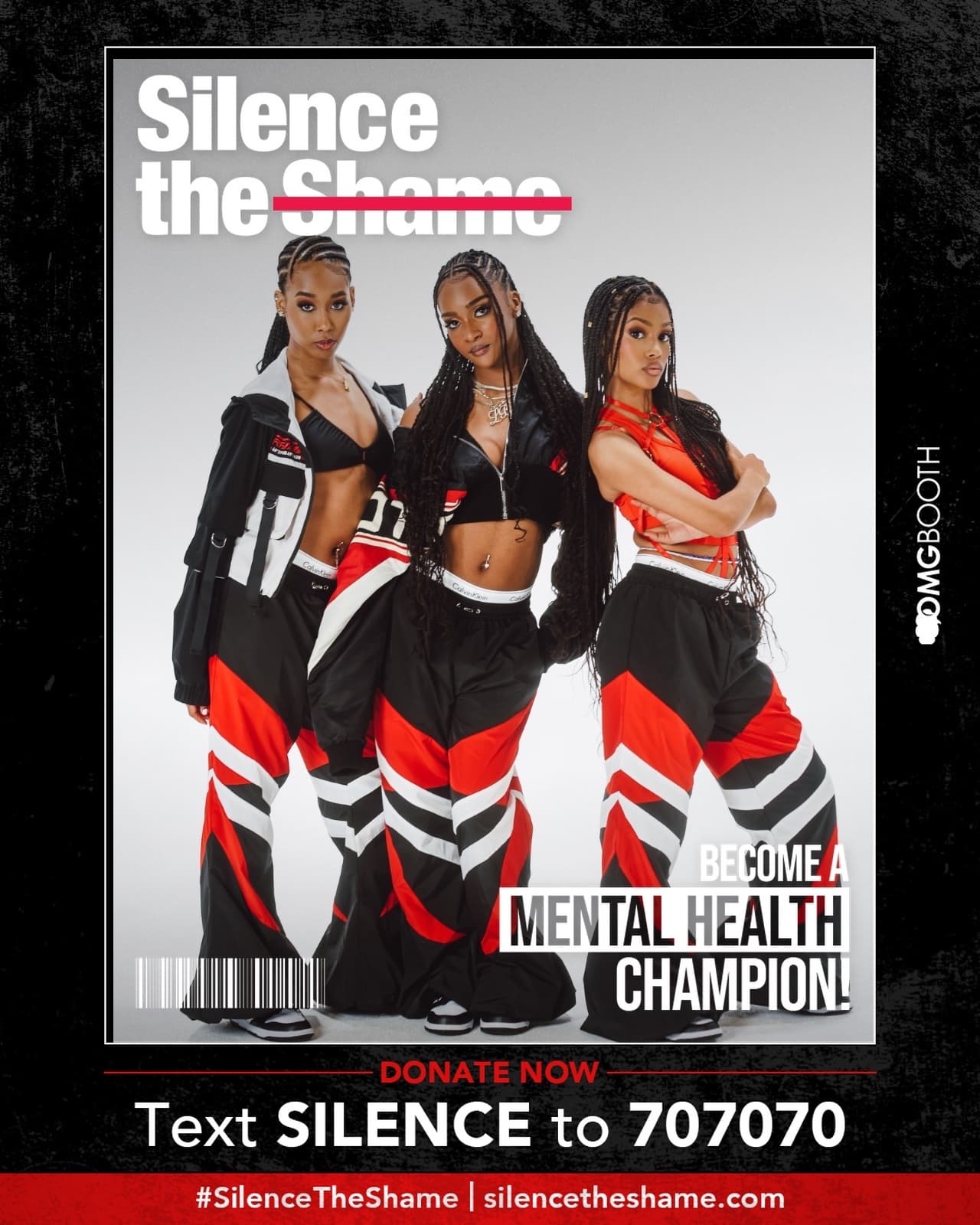 Silence the Shame campaign frame from a past participant